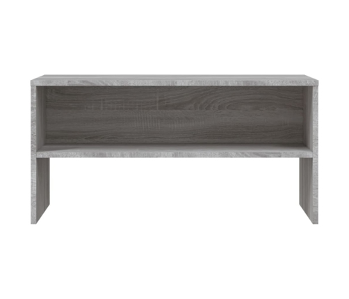 Mueble de TV madera de ingeniería gris Sonoma 80x40x40 cm