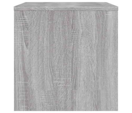 Mueble de TV madera de ingeniería gris Sonoma 80x40x40 cm