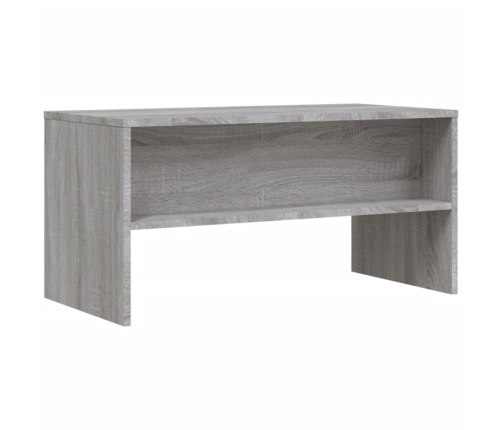 Mueble de TV madera de ingeniería gris Sonoma 80x40x40 cm