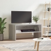 Mueble de TV madera de ingeniería gris Sonoma 80x40x40 cm