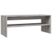 Mesa de centro madera contrachapada gris Sonoma 100x40x40 cm