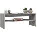 Mesa de centro madera contrachapada gris Sonoma 100x40x40 cm