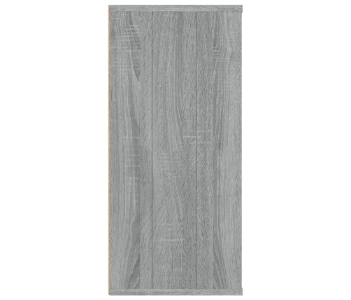 Estantería/Aparador madera contrachapada gris Sonoma 66x30x98cm