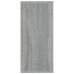 Estantería/Aparador madera contrachapada gris Sonoma 66x30x98cm