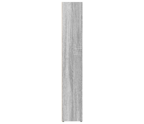 Estantería para CD 2 uds madera gris Sonoma 21x16x93,5 cm