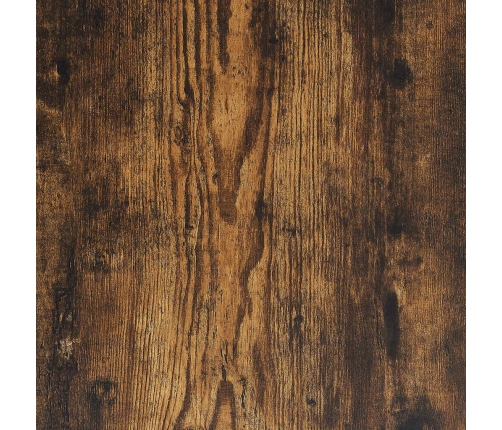 Mesitas de noche 2 uds contrachapado roble ahumado 38x35x56 cm