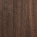 Mesita de noche madera contrachapada marrón roble 38x35x56 cm