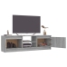 Mueble para TV madera contrachapada gris Sonoma 120x30x35,5 cm