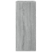 Aparador de madera contrachapada gris Sonoma 60x30x75 cm