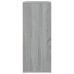 Aparador de madera contrachapada gris Sonoma 60x30x75 cm