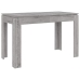 Mesa de comedor madera de ingeniería Sonoma gris 120x60x76 cm