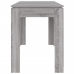 Mesa de comedor madera de ingeniería Sonoma gris 120x60x76 cm