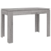 Mesa de comedor madera de ingeniería Sonoma gris 120x60x76 cm