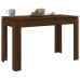 Mesa de comedor madera de ingeniería marrón roble 120x60x76 cm