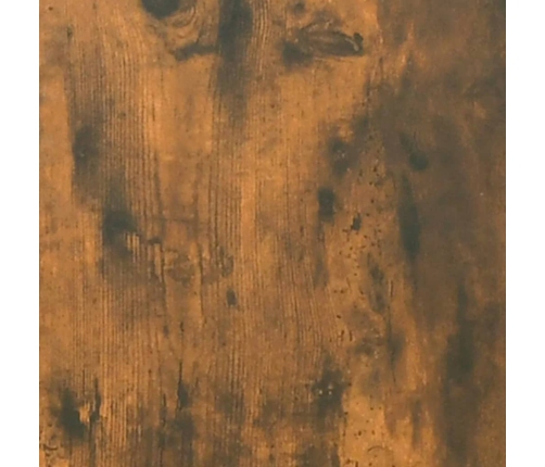 Escritorio madera contrachapada roble ahumado 100x50x76 cm