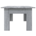 vidaXL Mesa de centro de madera contrachapada gris Sonoma 100x60x42 cm