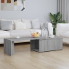 Mesa de centro de madera contrachapada gris Sonoma 150x50x35 cm