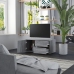 Mueble de TV madera contrachapada gris Sonoma 80x34x36 cm