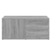 Mueble de TV madera contrachapada gris Sonoma 80x34x36 cm