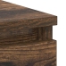 Escritorio de madera contrachapada roble ahumado 90x45x76 cm