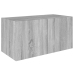 Armario de pared madera de ingeniería gris Sonoma 80x39x40 cm