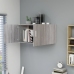 Armario de pared madera de ingeniería gris Sonoma 80x39x40 cm