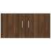 Armario de pared madera de ingeniería roble marrón 80x39x40 cm