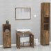 Set de muebles de baño madera contrachapada color roble ahumado