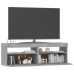 Mueble de TV con luces LED gris Sonoma 120x35x40 cm