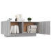 Mueble de TV madera contrachapada gris Sonoma 100x35x40 cm