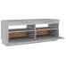 Mueble de TV con luces LED gris Sonoma 100x35x40 cm