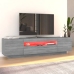 Mueble de TV con luces LED gris Sonoma 160x35x40 cm