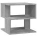 Mesa auxiliar de madera contrachapada gris Sonoma 40x40x40 cm