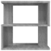 Mesa auxiliar de madera contrachapada gris Sonoma 40x40x40 cm