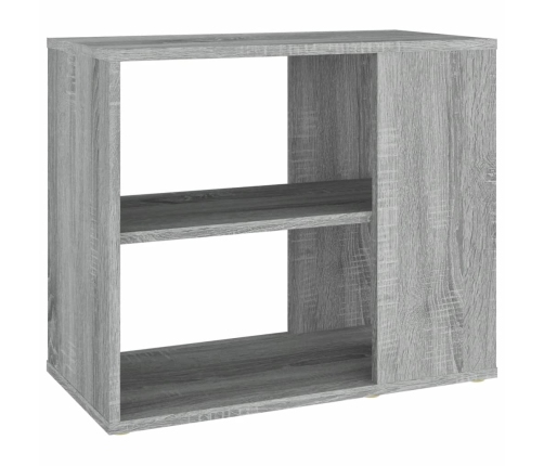 Armario auxiliar madera contrachapada gris Sonoma 60x30x50 cm