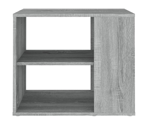 Armario auxiliar madera contrachapada gris Sonoma 60x30x50 cm