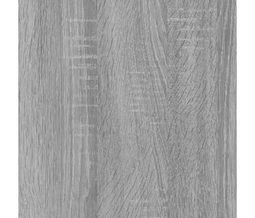 Armario auxiliar madera contrachapada gris Sonoma 60x30x50 cm