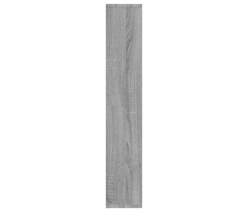 Estantería de pared madera de ingeniería gris Sonoma 36x16x90cm