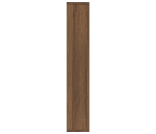 Estantería de pared madera ingeniería marrón roble 36x16x90 cm