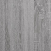 Estante cúbico de pared 2 uds madera gris Sonoma 80x15x26,5cm