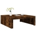 Mesa de centro madera contrachapada roble ahumado 100x100x35 cm