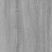 Estantería madera contrachapada gris Sonoma 86x25,5x140 cm