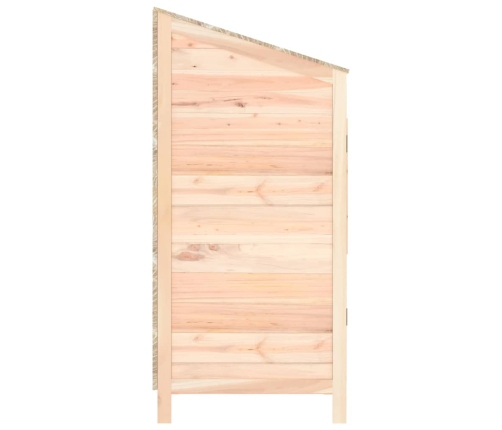 Cobertizo de jardín madera de abeto maciza 55x52x112 cm