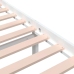 Estructura cama individual sin colchón madera blanco 90x190 cm