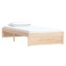 Estructura cama individual sin colchón madera maciza 90x190 cm