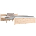 Estructura de cama sin colchón madera maciza 120x200 cm
