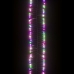 Tira de luces de racimo con 400 LED PVC pastel multicolor 7,4 m