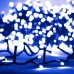 Tira de luces compacta con 400 LED PVC azul 13 m