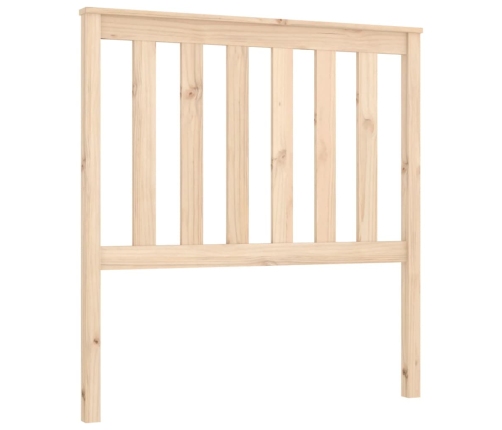 Cabecero de cama madera maciza de pino 96x6x101 cm