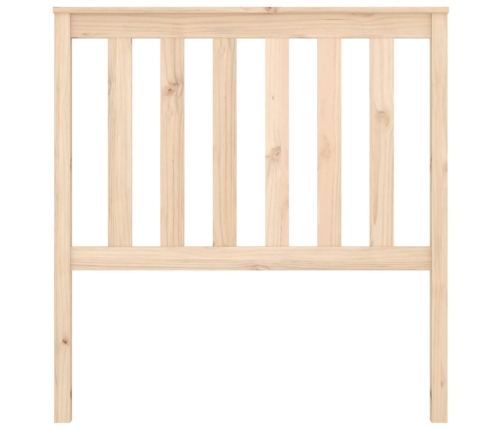 Cabecero de cama madera maciza de pino 96x6x101 cm